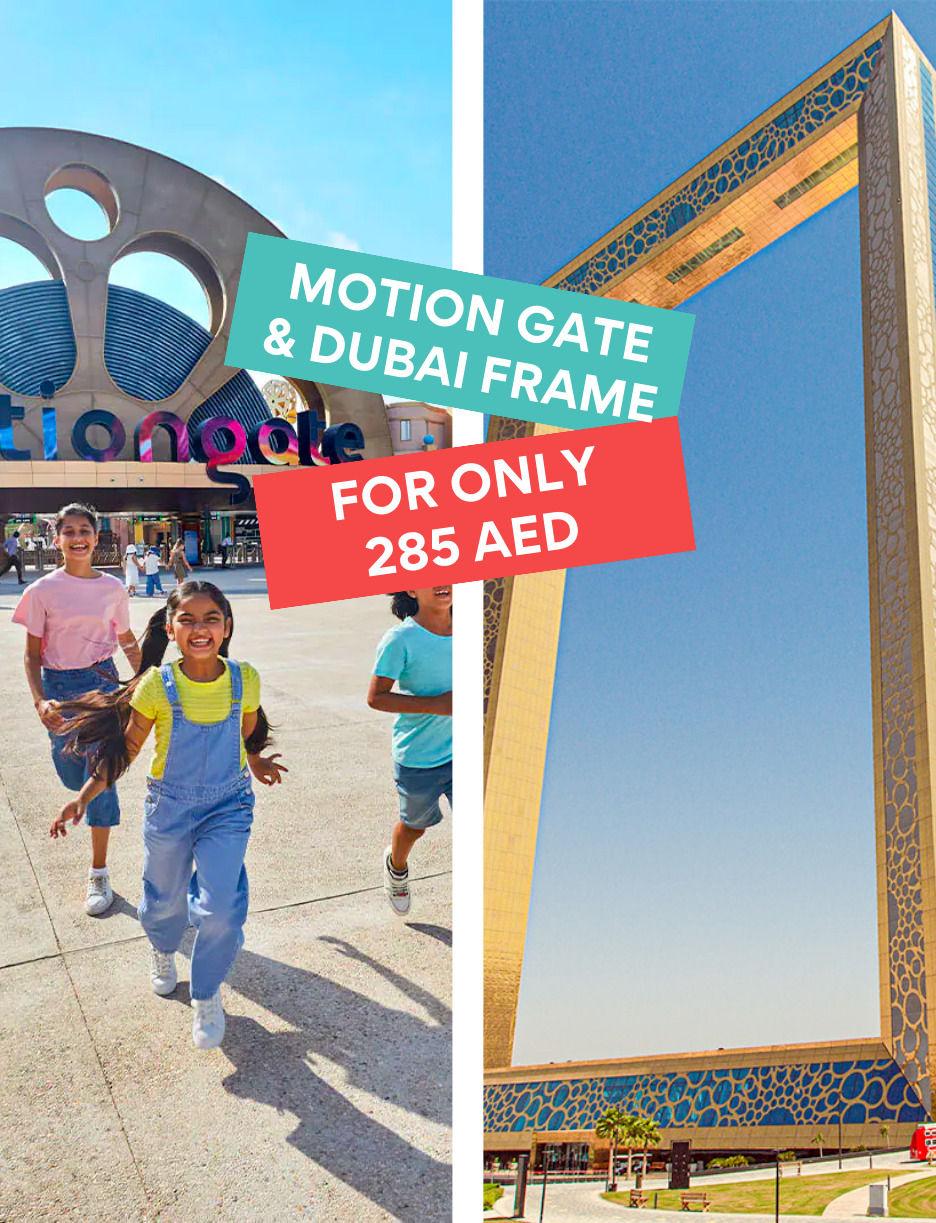 SLIDER: FLASH SALE Offer Motiongate Dubai Frame17