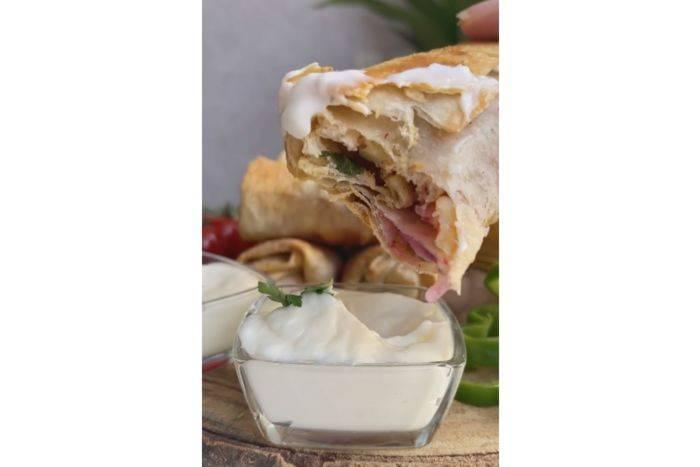 Recipe: Mutabbaq with Shawarma Filling34886