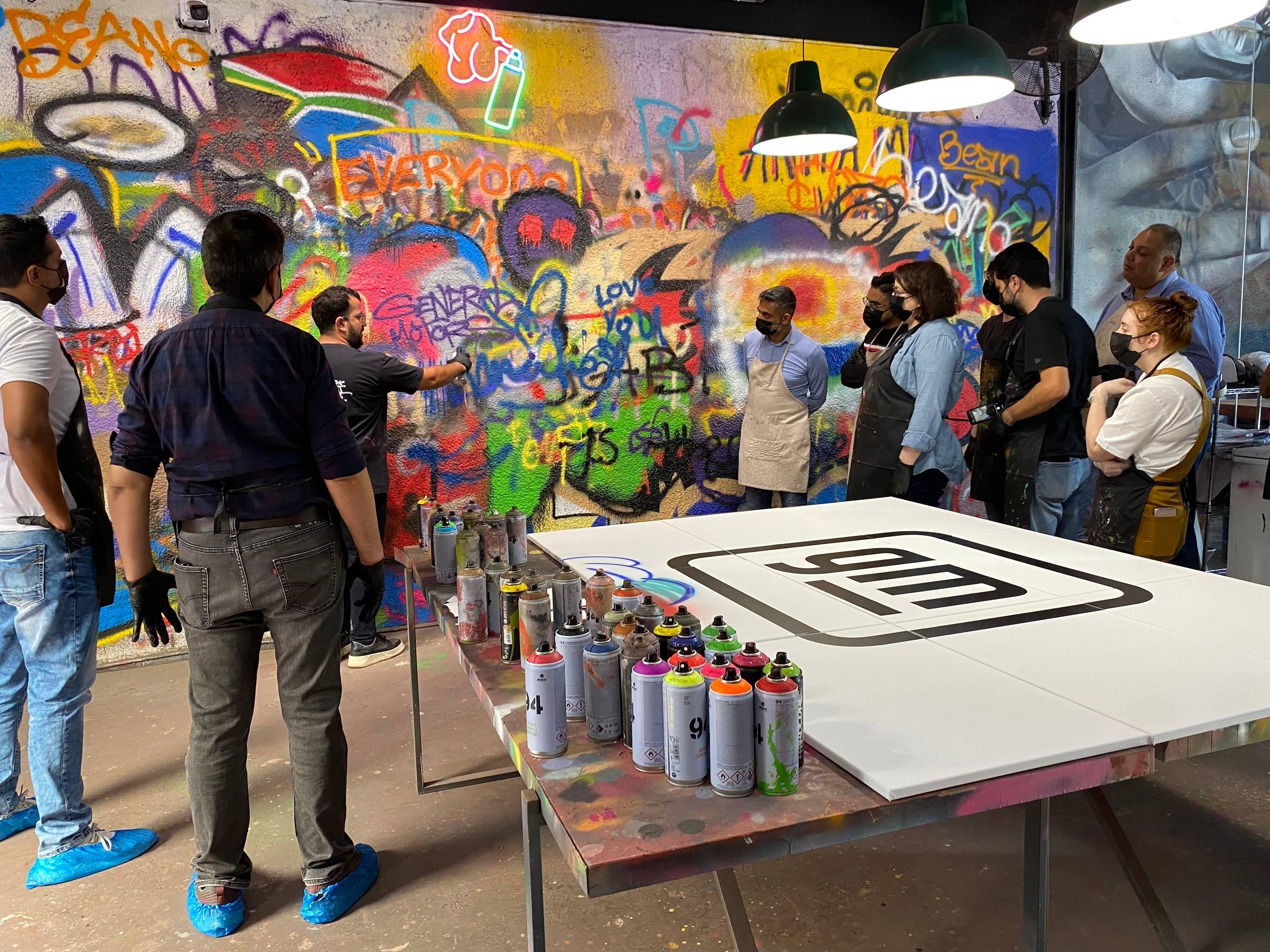 Team building Workshop at Graffiti Dubai38802