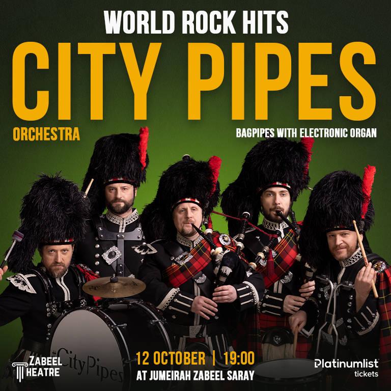 City Pipes Orchestra: World Rock Hits on Bagpipes with Electronic Organ at Zabeel Theatre38851