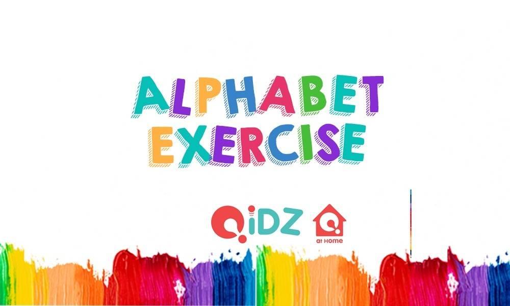 Alphabet Indoor Exercise!34807