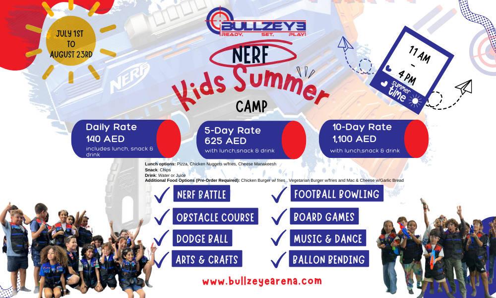 Nerf Kids Summer Camp at Bullzeye Arena38550