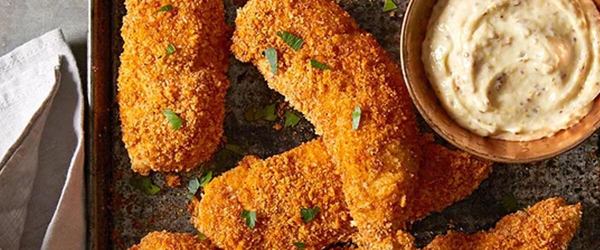 Food For Kids: Almond Crusted Chicken Strips