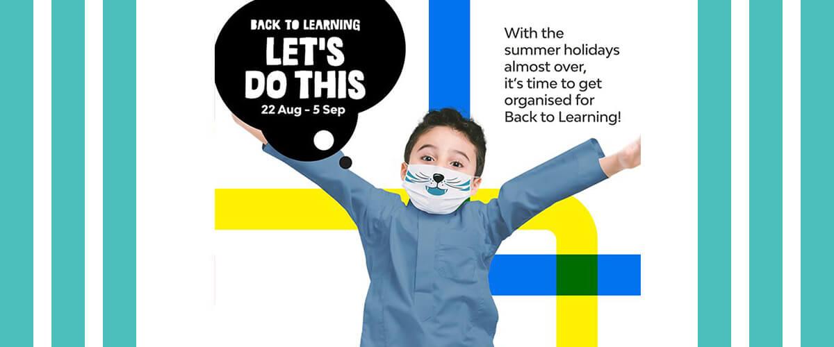 Get your FREE ‘Back to Learning Pack’ from The Galleria Al Maryah Island