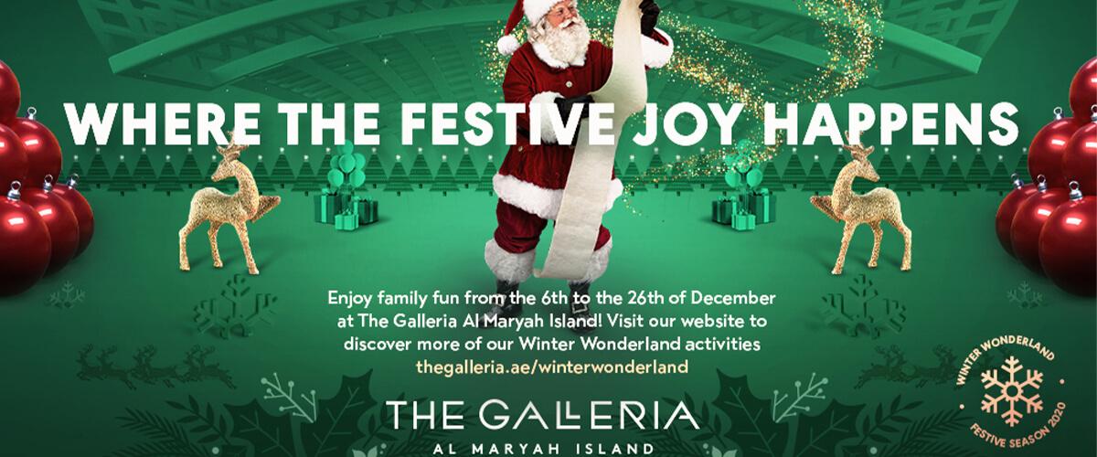 Winter Wonderland is Back at The Galleria Al Maryah Island!