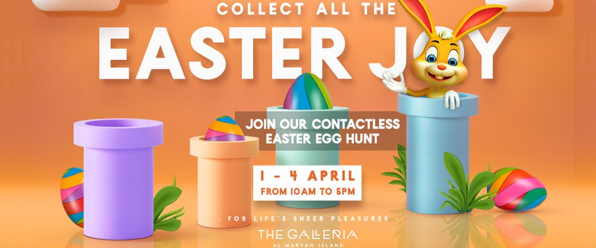 Contactless Easter Egg Hunt at The Galleria Al Maryah Island