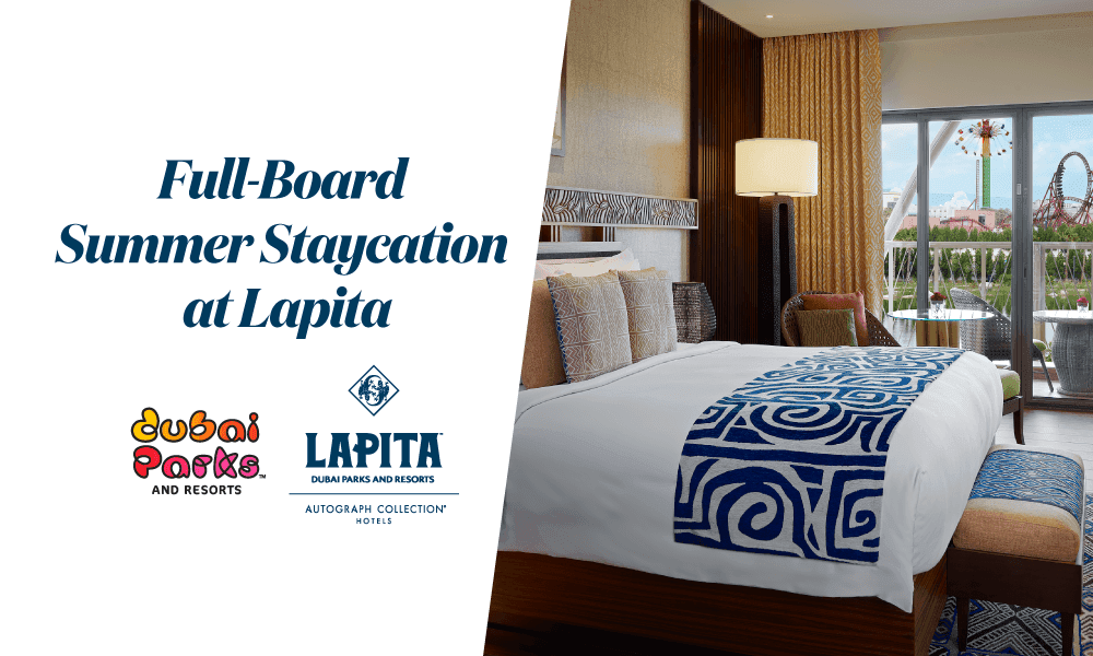 Enjoy the Full Board Summer Staycation at Lapita