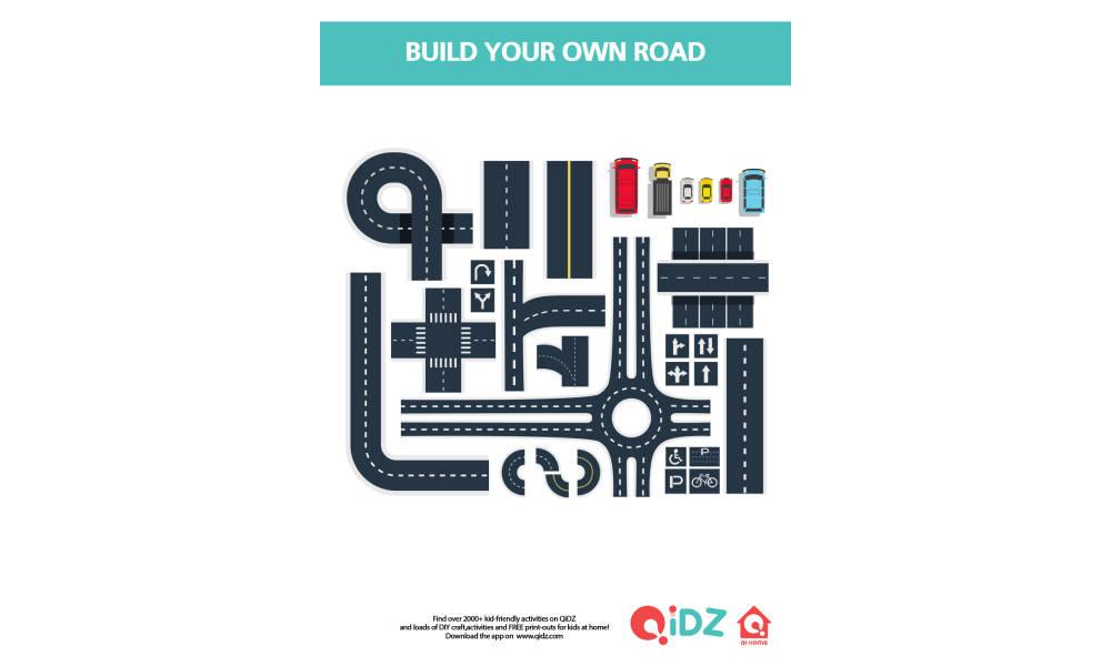 Road Cut Outs- PRINTABLE 18543