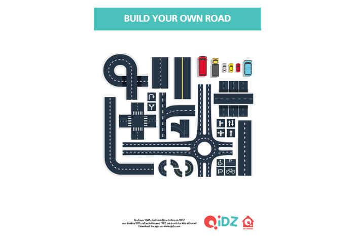 Road Cut Outs- PRINTABLE 18543