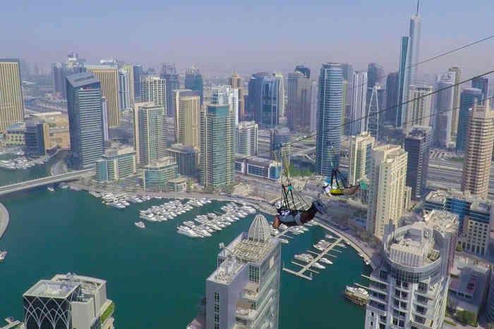 Dubai Marina Zip Lining 10495