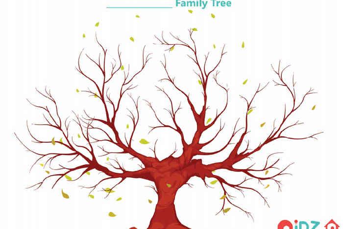 Family Tree Stencil-PRINTABLE16268