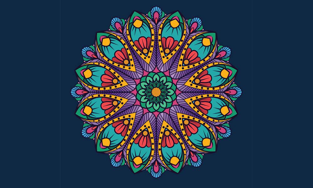 Mandala - Mindful Colouring34728