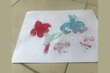 Paint with Colored Salt/Sand- By: Shibi34624